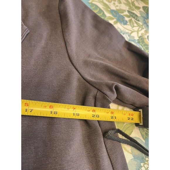 Eileen Fisher Taupe Brown Swing Open Front Shacket Blazer Jacket Sz L - Picture 6 of 12